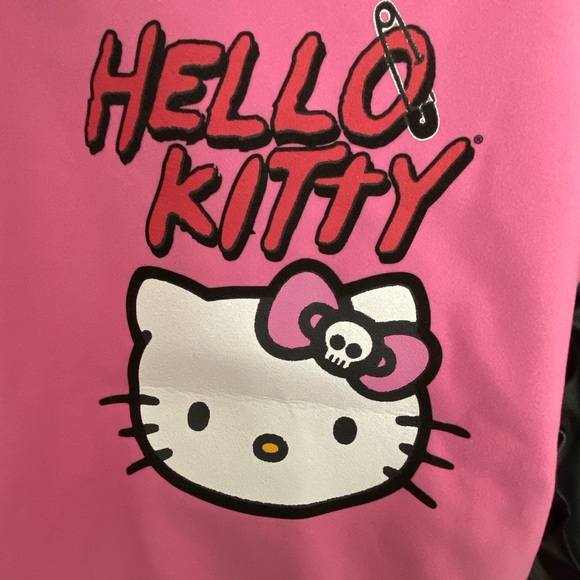 Forever 21 Hello Kitty and Friends Pink Varsity Letterman Jacket Sz Small NWT - Picture 8 of 9